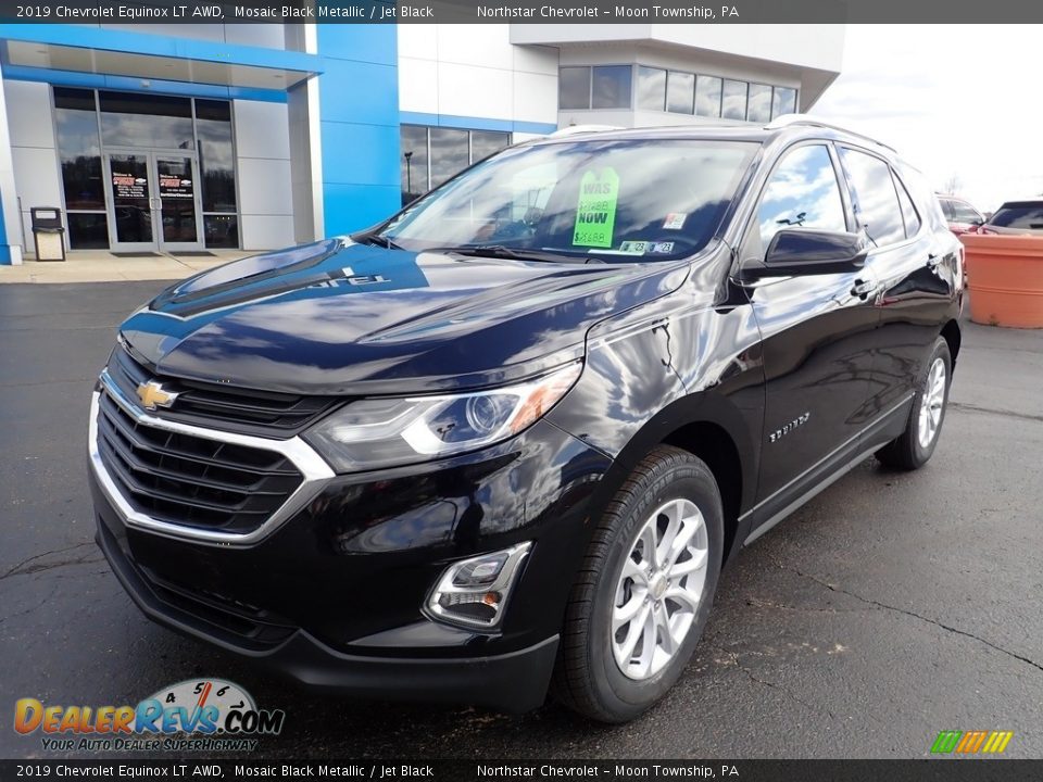 2019 Chevrolet Equinox LT AWD Mosaic Black Metallic / Jet Black Photo #2