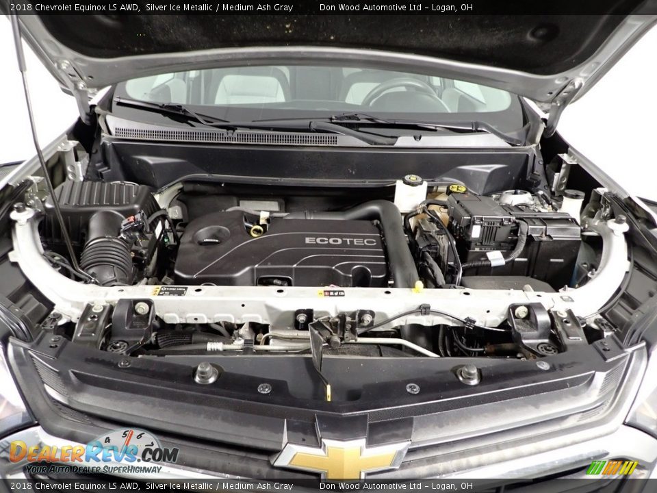 2018 Chevrolet Equinox LS AWD Silver Ice Metallic / Medium Ash Gray Photo #6