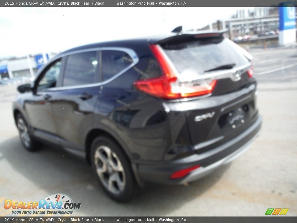 2019 Honda CR-V EX AWD Crystal Black Pearl / Black Photo #8