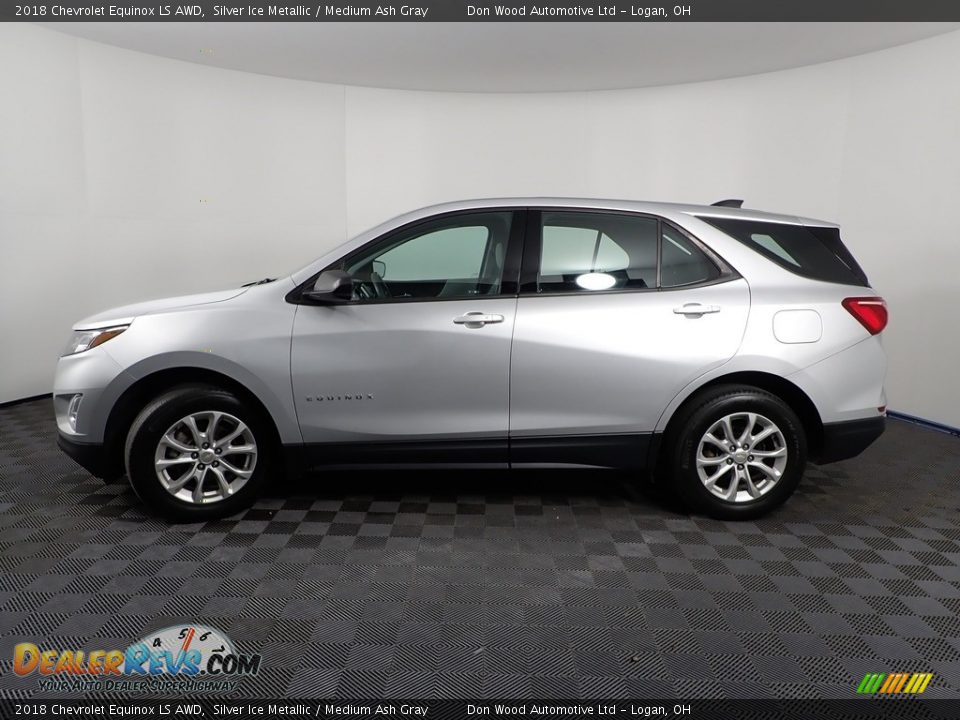 2018 Chevrolet Equinox LS AWD Silver Ice Metallic / Medium Ash Gray Photo #8