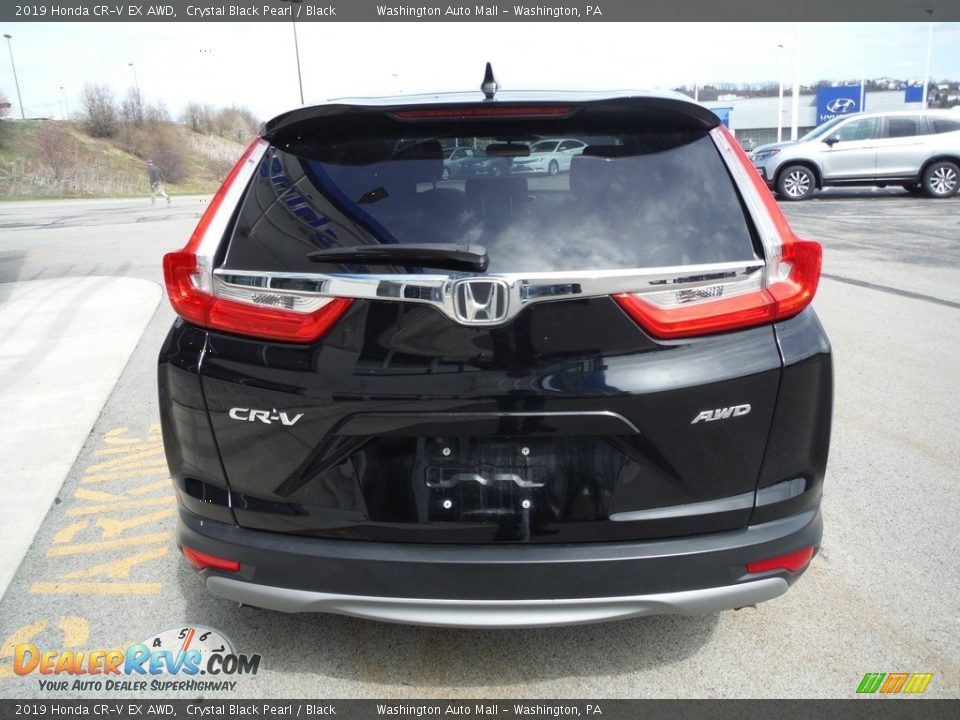 2019 Honda CR-V EX AWD Crystal Black Pearl / Black Photo #10