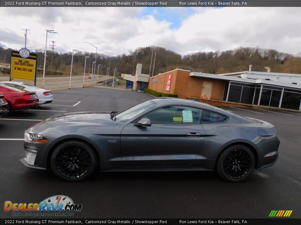 Carbonized Gray Metallic 2022 Ford Mustang GT Premium Fastback Photo #6