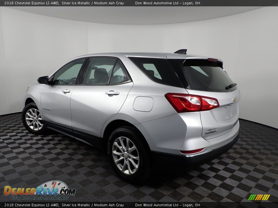 2018 Chevrolet Equinox LS AWD Silver Ice Metallic / Medium Ash Gray Photo #9