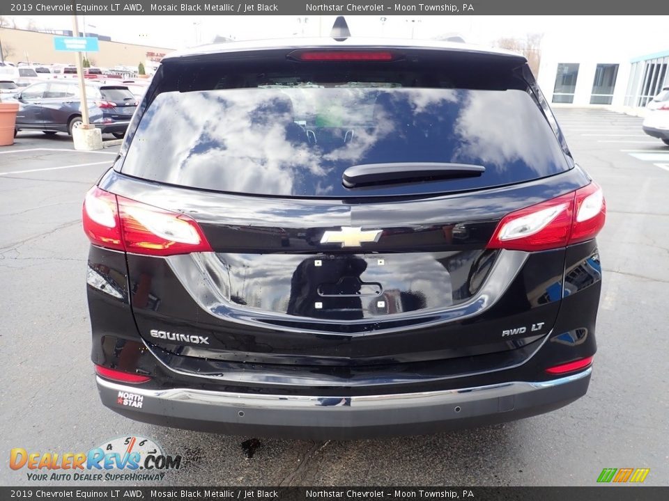 2019 Chevrolet Equinox LT AWD Mosaic Black Metallic / Jet Black Photo #6