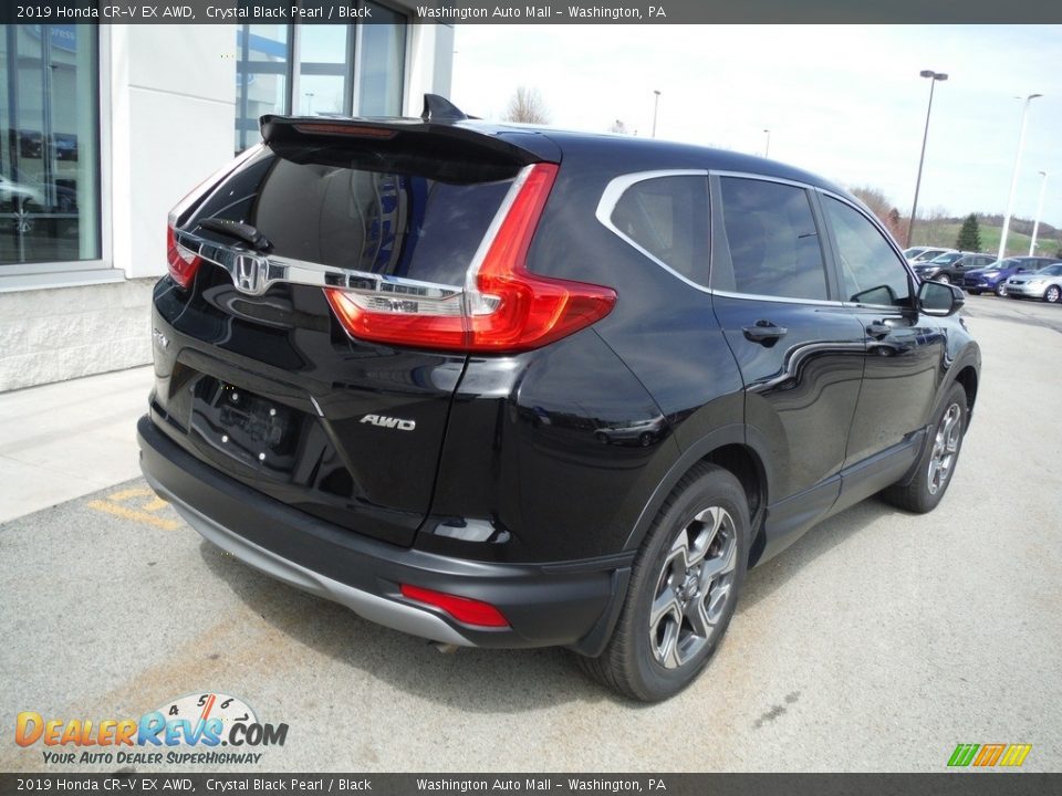 2019 Honda CR-V EX AWD Crystal Black Pearl / Black Photo #11