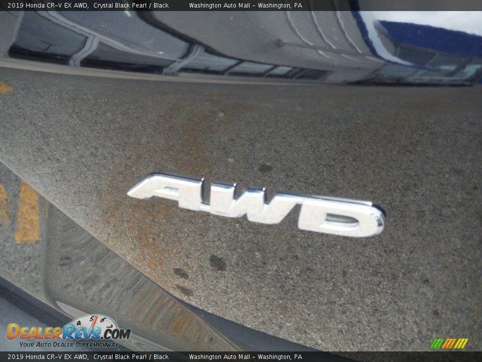 2019 Honda CR-V EX AWD Crystal Black Pearl / Black Photo #12