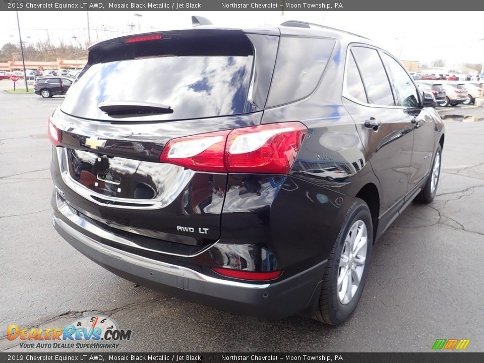 2019 Chevrolet Equinox LT AWD Mosaic Black Metallic / Jet Black Photo #8