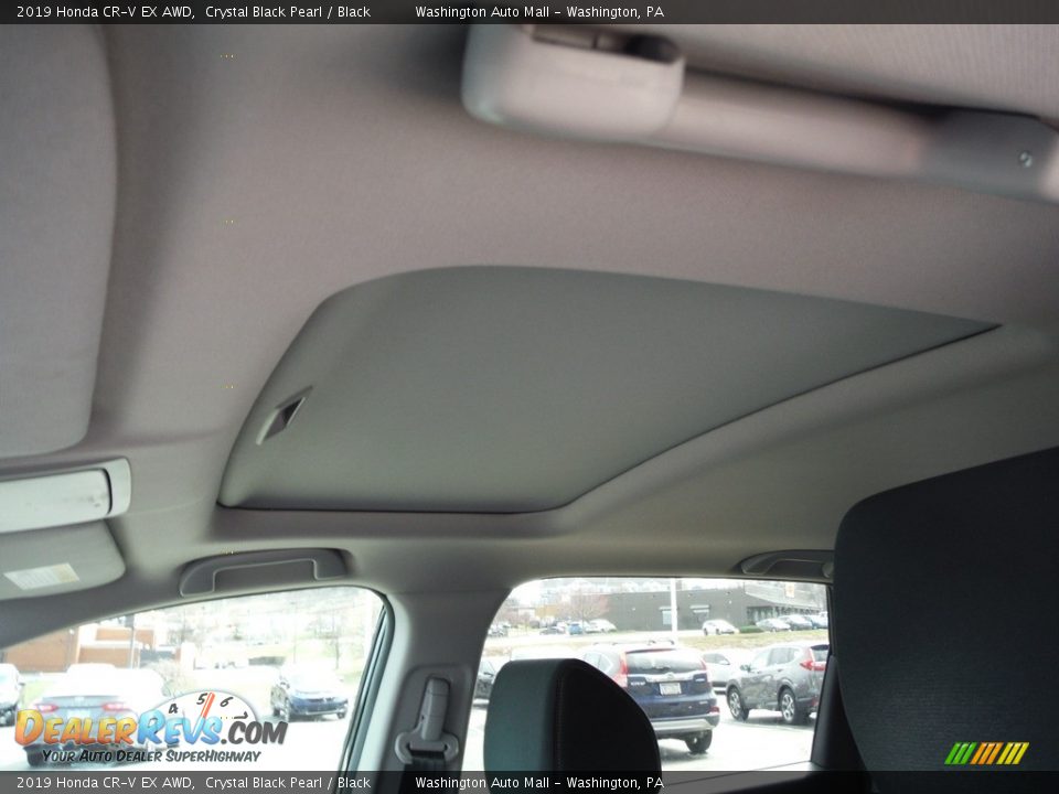 2019 Honda CR-V EX AWD Crystal Black Pearl / Black Photo #13