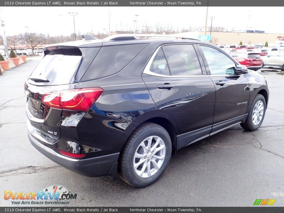 2019 Chevrolet Equinox LT AWD Mosaic Black Metallic / Jet Black Photo #9