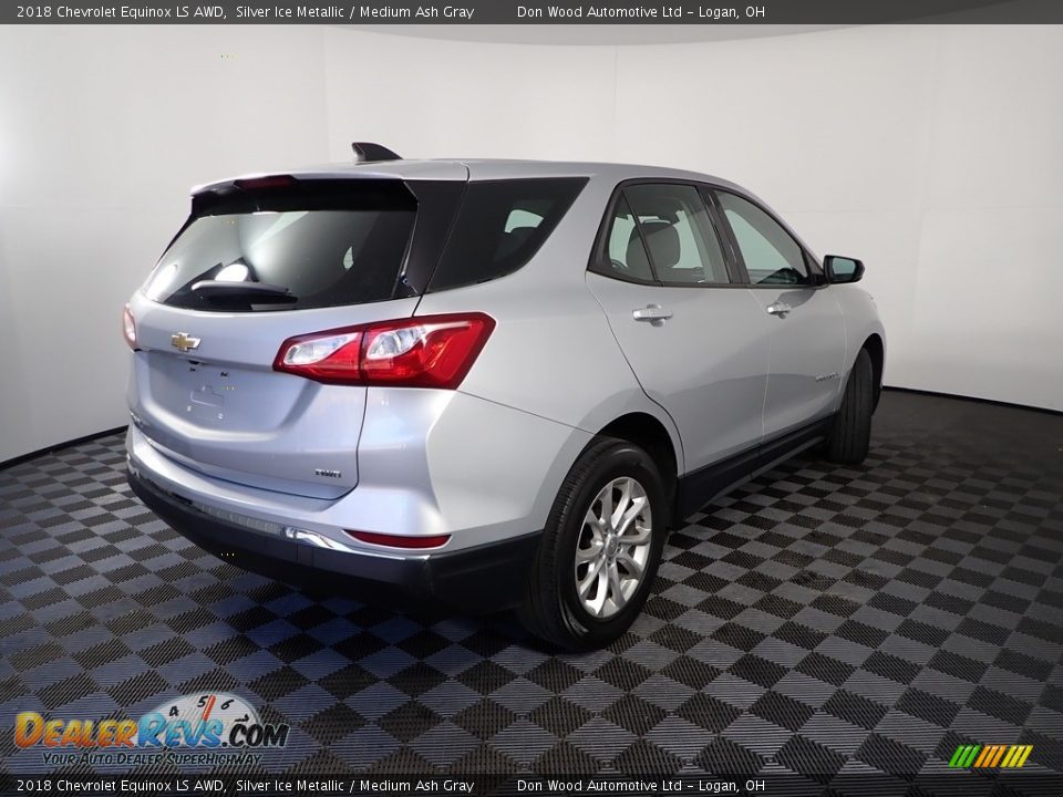 2018 Chevrolet Equinox LS AWD Silver Ice Metallic / Medium Ash Gray Photo #13