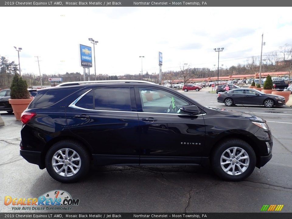 2019 Chevrolet Equinox LT AWD Mosaic Black Metallic / Jet Black Photo #10