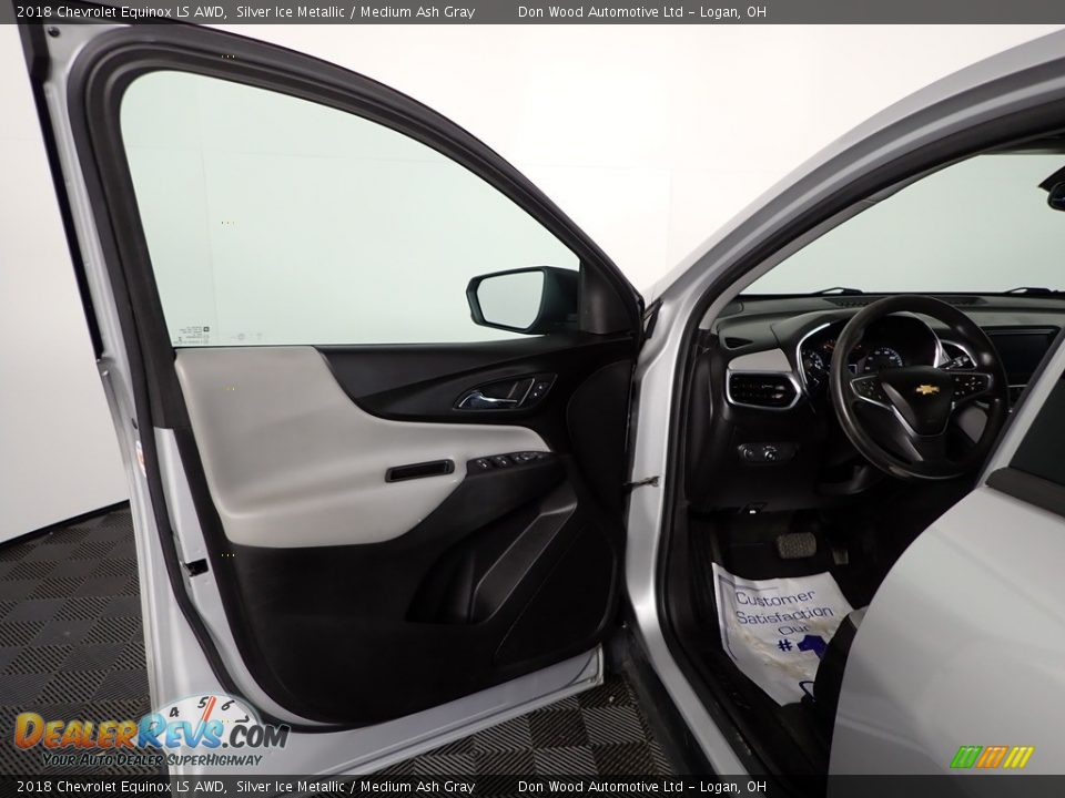2018 Chevrolet Equinox LS AWD Silver Ice Metallic / Medium Ash Gray Photo #14