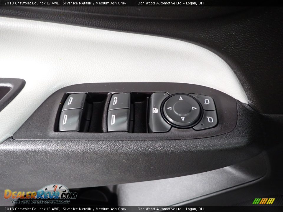 2018 Chevrolet Equinox LS AWD Silver Ice Metallic / Medium Ash Gray Photo #15