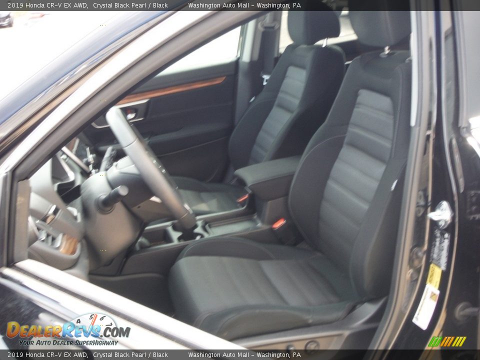 2019 Honda CR-V EX AWD Crystal Black Pearl / Black Photo #16