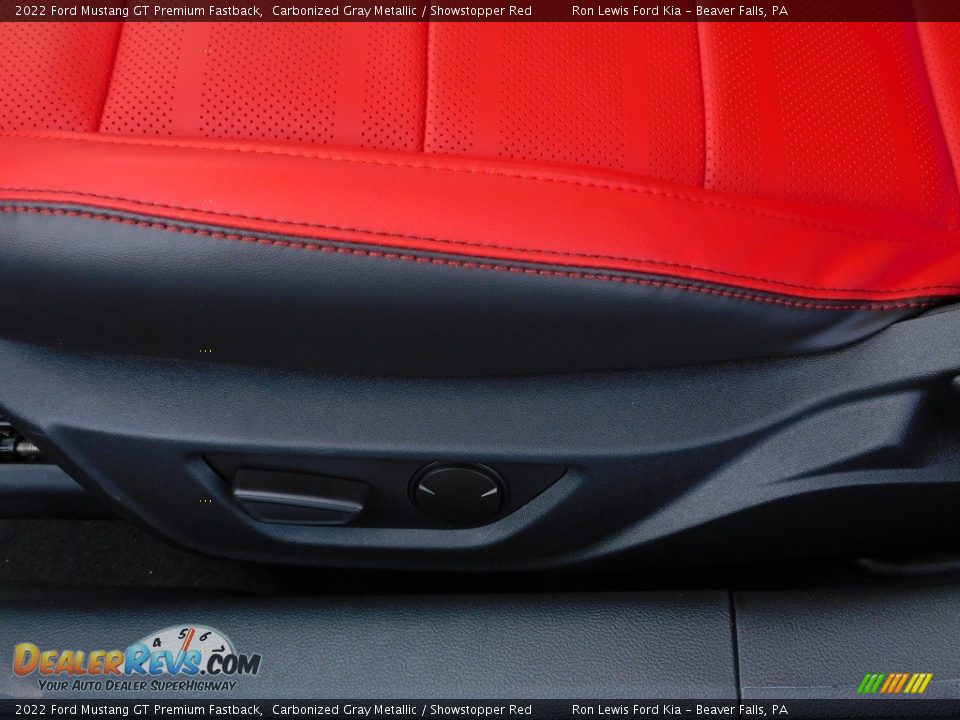 Front Seat of 2022 Ford Mustang GT Premium Fastback Photo #12