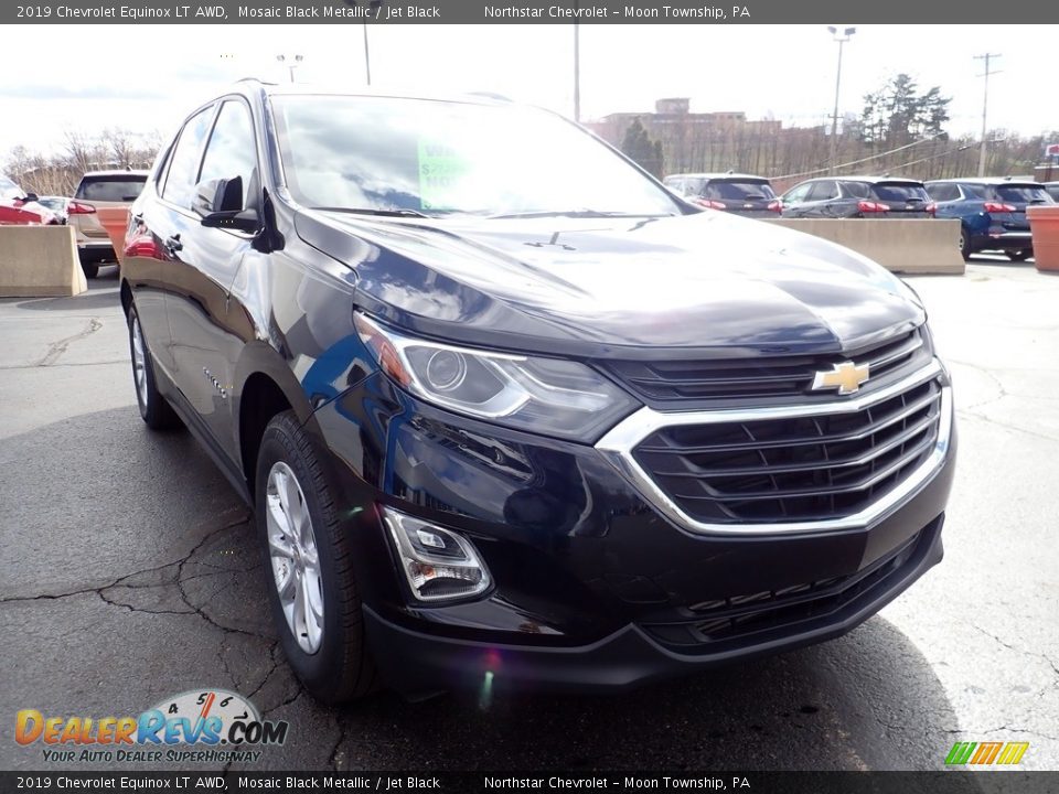 2019 Chevrolet Equinox LT AWD Mosaic Black Metallic / Jet Black Photo #12