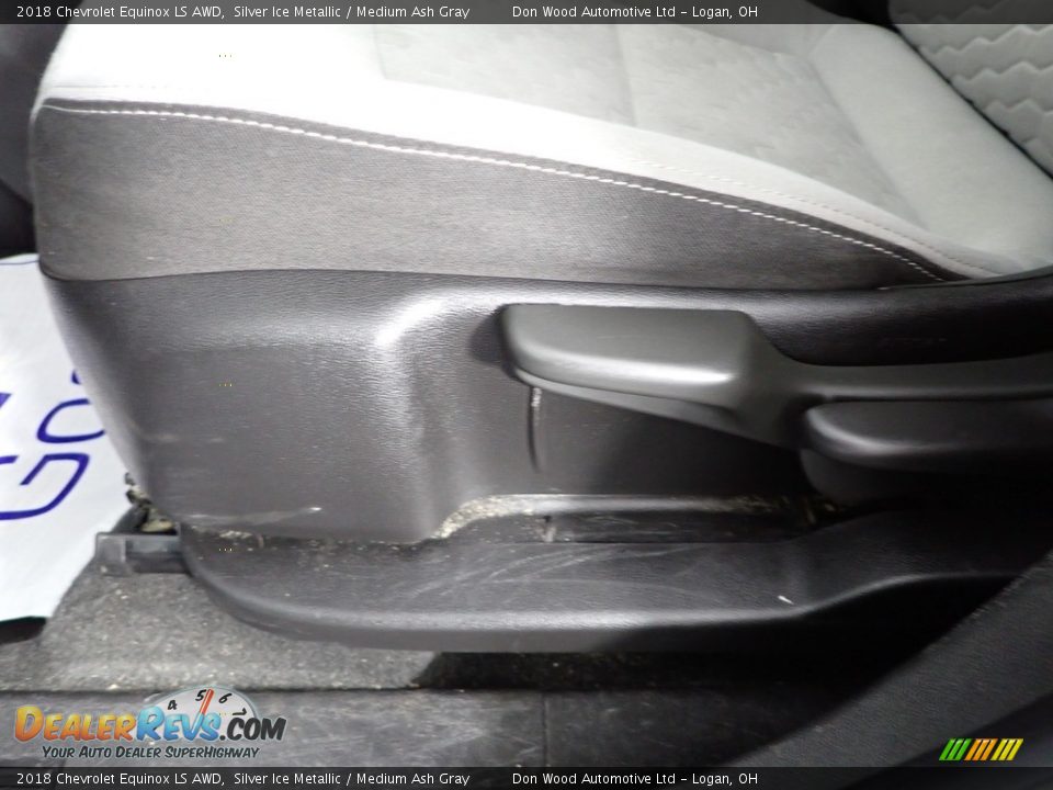 2018 Chevrolet Equinox LS AWD Silver Ice Metallic / Medium Ash Gray Photo #16