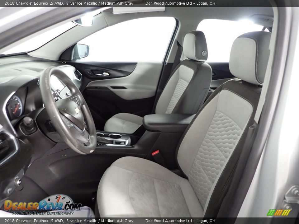 2018 Chevrolet Equinox LS AWD Silver Ice Metallic / Medium Ash Gray Photo #17