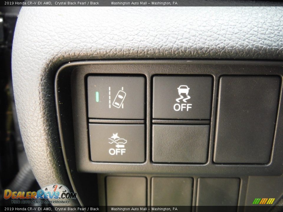 2019 Honda CR-V EX AWD Crystal Black Pearl / Black Photo #18