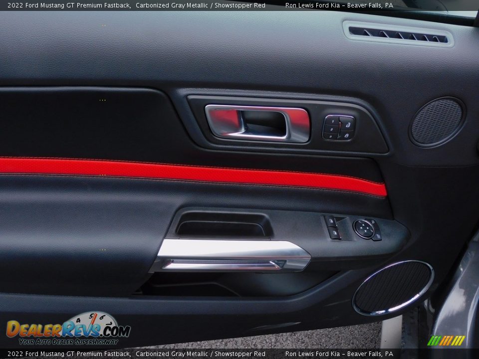 Door Panel of 2022 Ford Mustang GT Premium Fastback Photo #15