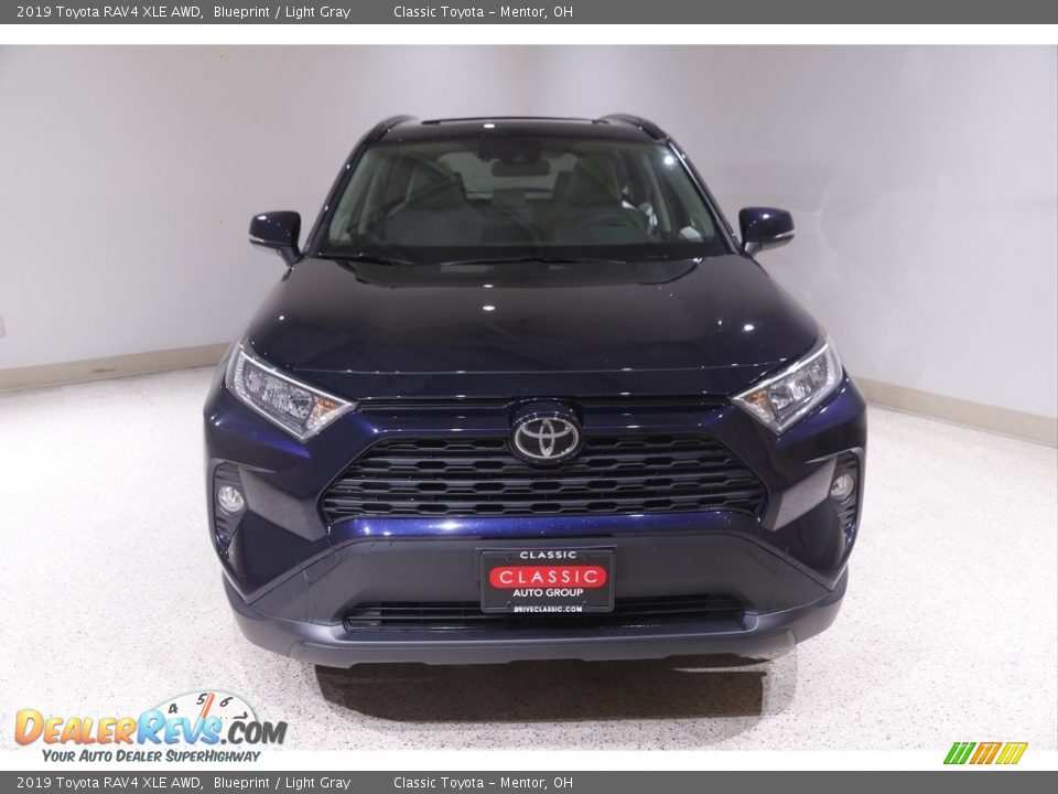 2019 Toyota RAV4 XLE AWD Blueprint / Light Gray Photo #2