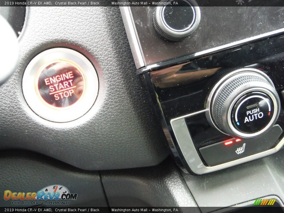 2019 Honda CR-V EX AWD Crystal Black Pearl / Black Photo #21
