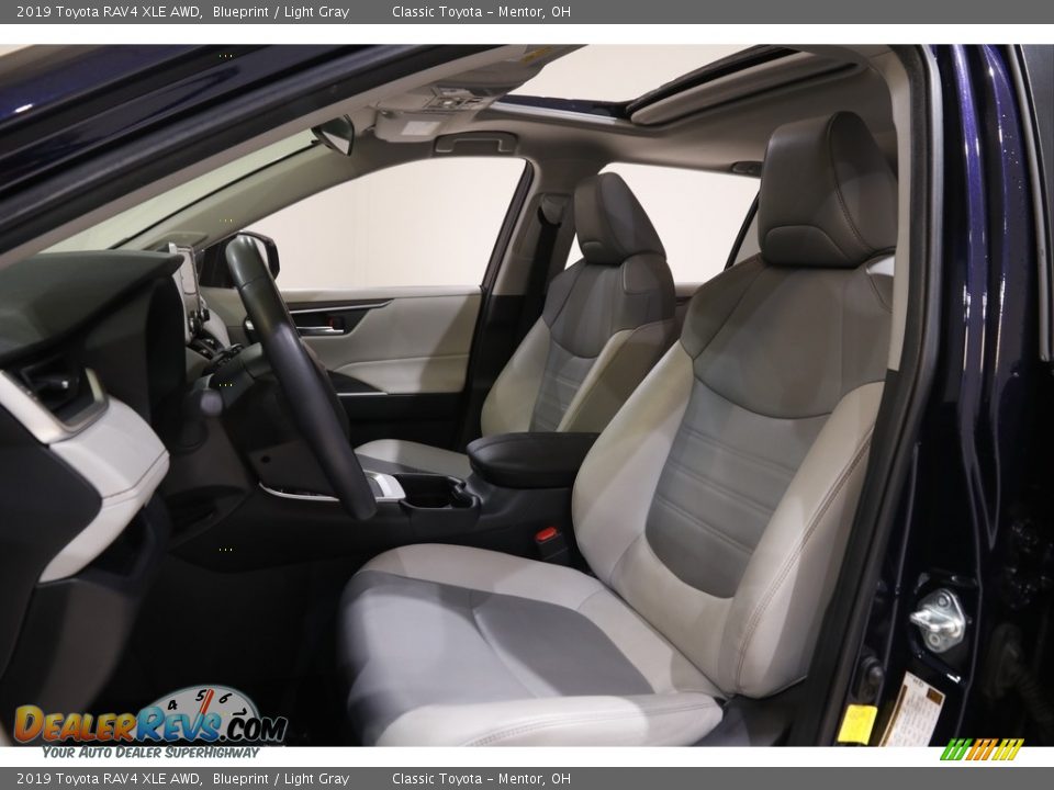 2019 Toyota RAV4 XLE AWD Blueprint / Light Gray Photo #5