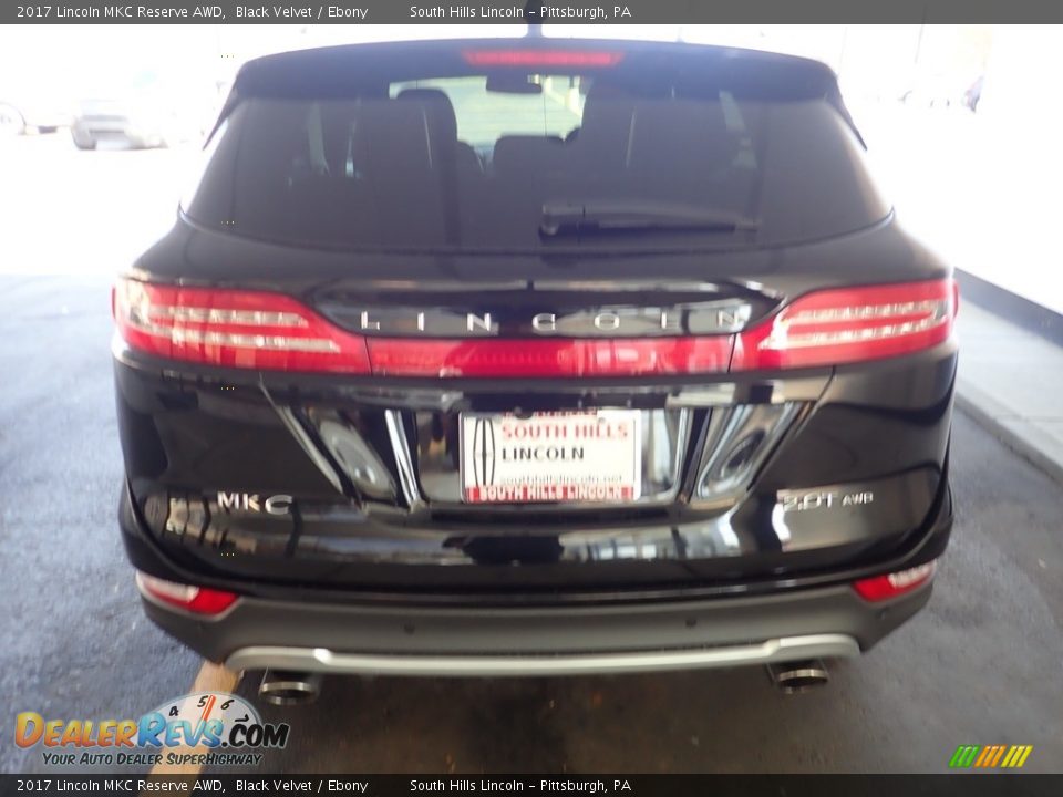 2017 Lincoln MKC Reserve AWD Black Velvet / Ebony Photo #3