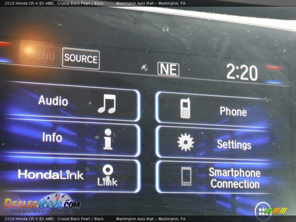 2019 Honda CR-V EX AWD Crystal Black Pearl / Black Photo #24