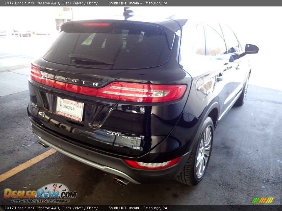 2017 Lincoln MKC Reserve AWD Black Velvet / Ebony Photo #4