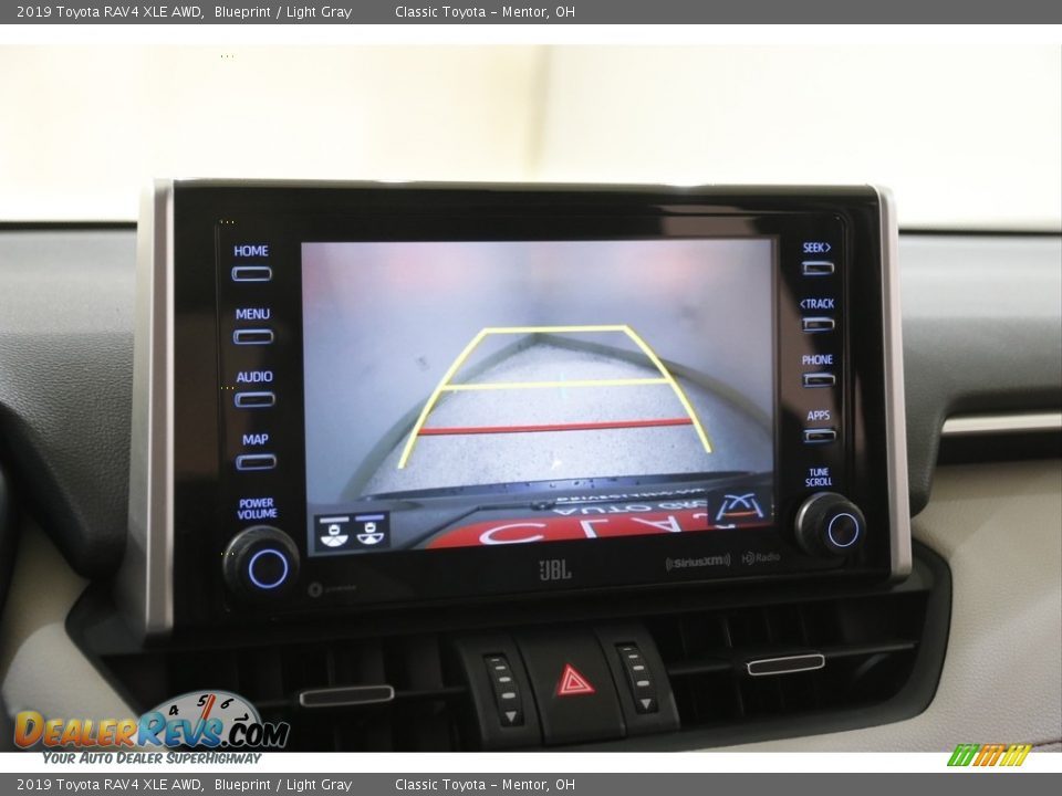 2019 Toyota RAV4 XLE AWD Blueprint / Light Gray Photo #11