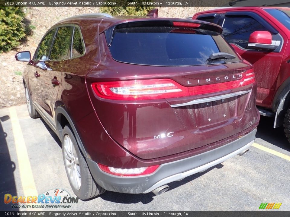 2019 Lincoln MKC AWD Burgundy Velvet Metallic / Cappuccino Photo #2