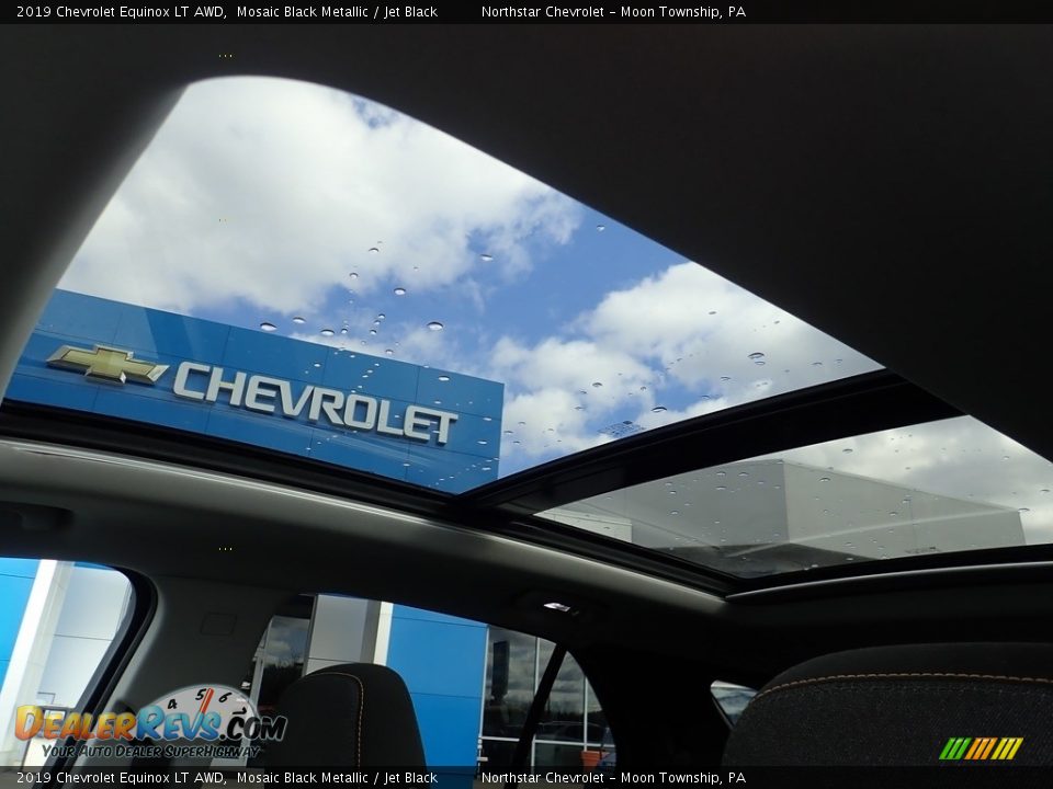 2019 Chevrolet Equinox LT AWD Mosaic Black Metallic / Jet Black Photo #25
