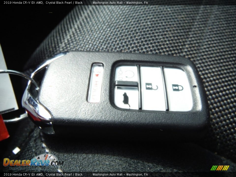 2019 Honda CR-V EX AWD Crystal Black Pearl / Black Photo #30