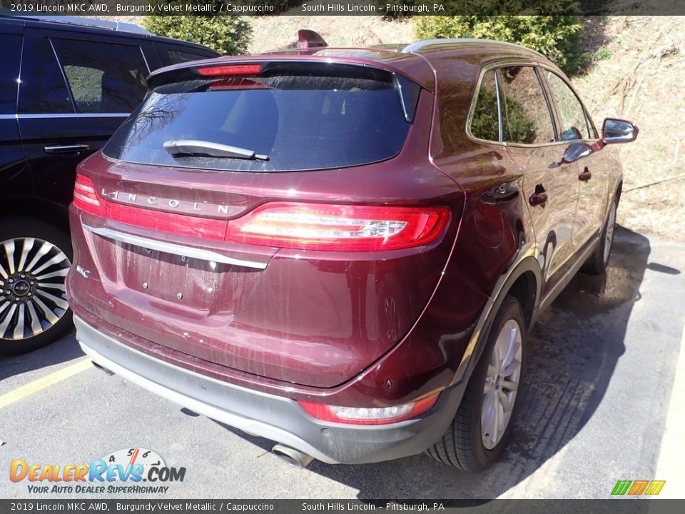 2019 Lincoln MKC AWD Burgundy Velvet Metallic / Cappuccino Photo #4