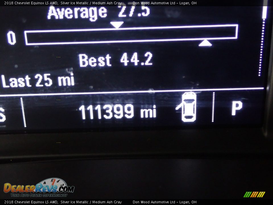2018 Chevrolet Equinox LS AWD Silver Ice Metallic / Medium Ash Gray Photo #34