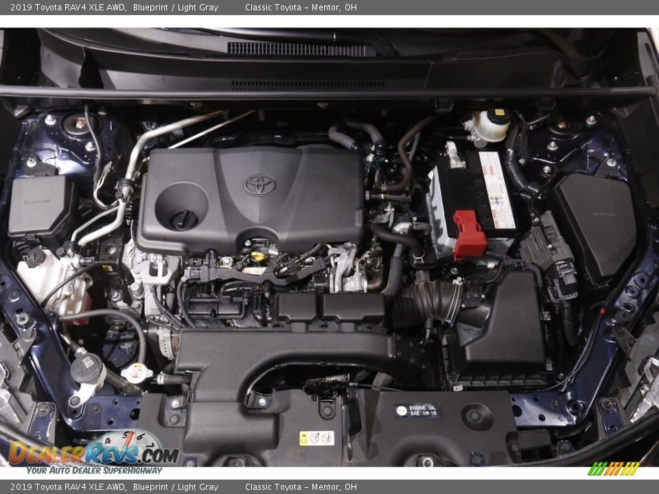 2019 Toyota RAV4 XLE AWD Blueprint / Light Gray Photo #18