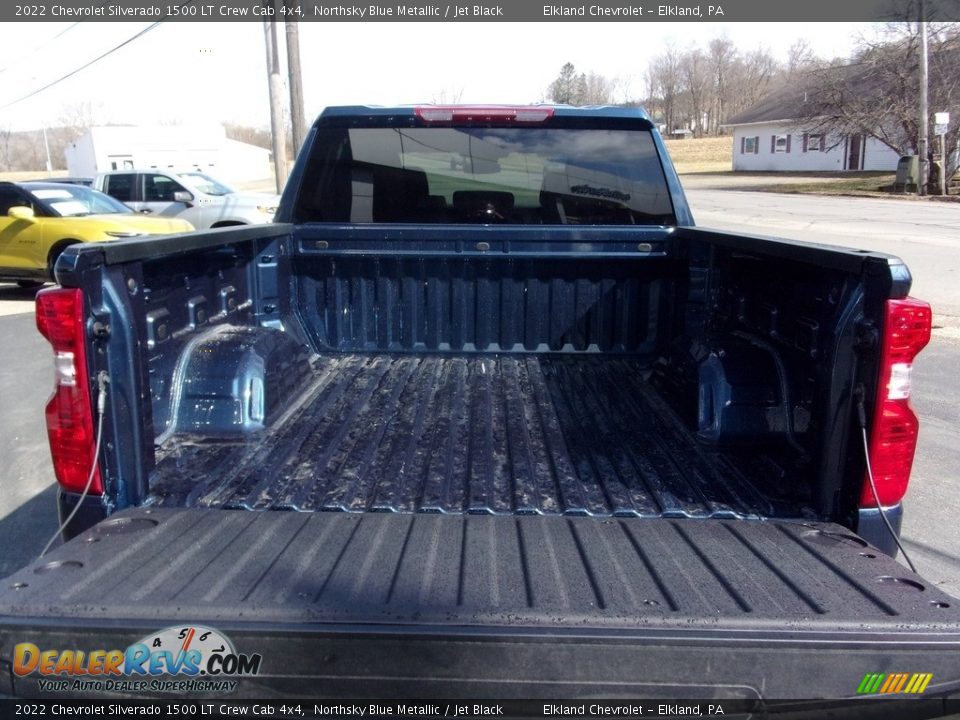 2022 Chevrolet Silverado 1500 LT Crew Cab 4x4 Northsky Blue Metallic / Jet Black Photo #10