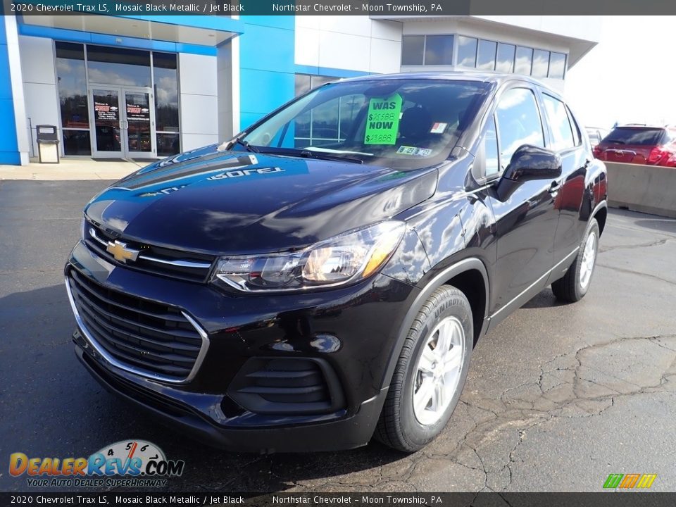 2020 Chevrolet Trax LS Mosaic Black Metallic / Jet Black Photo #2