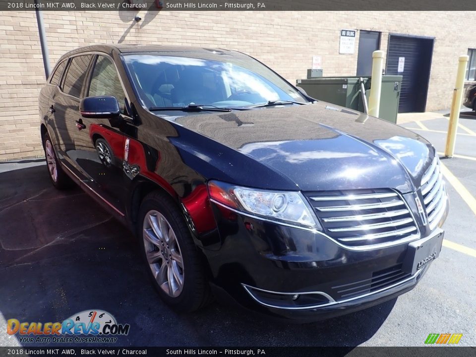 2018 Lincoln MKT AWD Black Velvet / Charcoal Photo #4