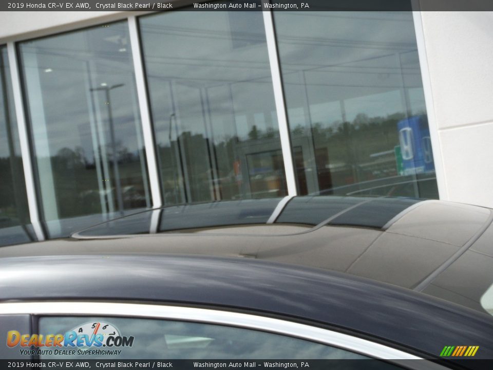 2019 Honda CR-V EX AWD Crystal Black Pearl / Black Photo #4