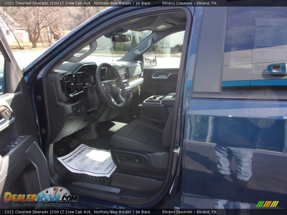 Front Seat of 2022 Chevrolet Silverado 1500 LT Crew Cab 4x4 Photo #14