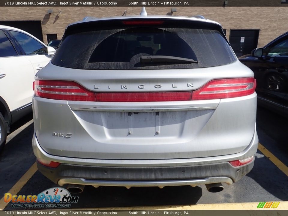 2019 Lincoln MKC Select AWD Ingot Silver Metallic / Cappuccino Photo #3