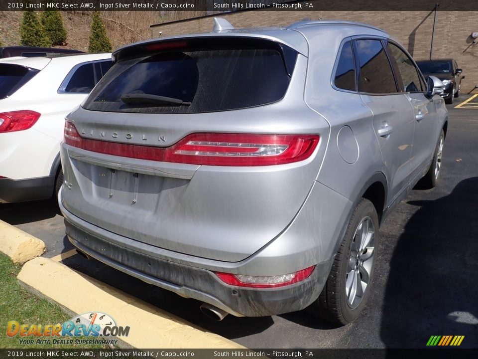 2019 Lincoln MKC Select AWD Ingot Silver Metallic / Cappuccino Photo #4