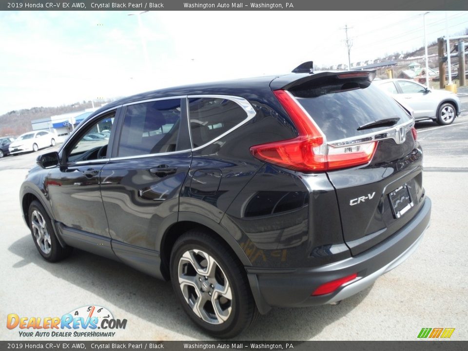 2019 Honda CR-V EX AWD Crystal Black Pearl / Black Photo #8
