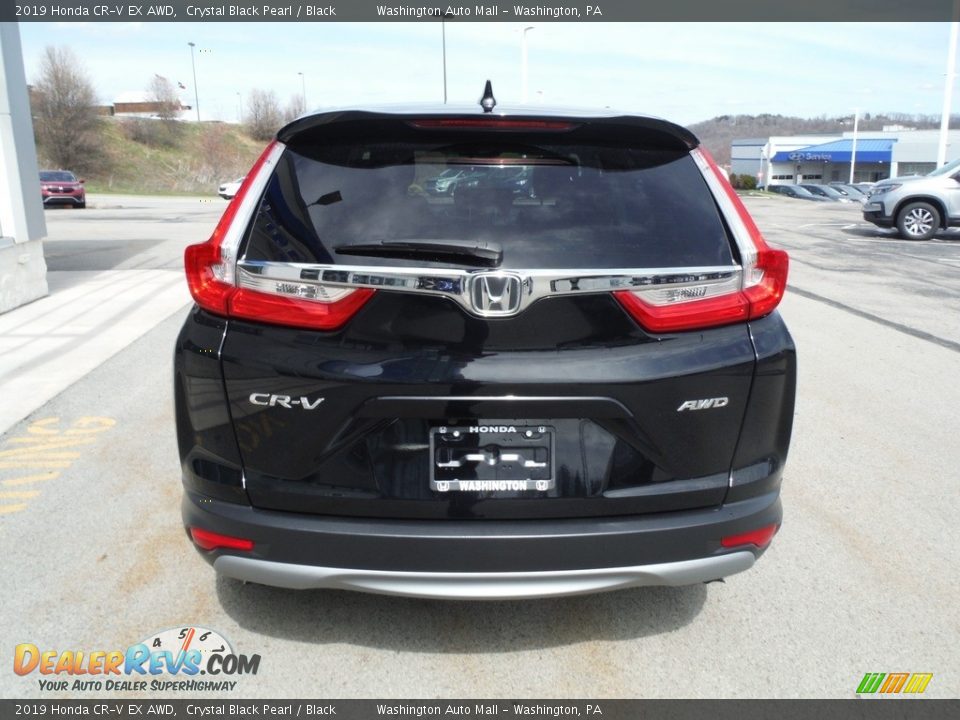 2019 Honda CR-V EX AWD Crystal Black Pearl / Black Photo #9