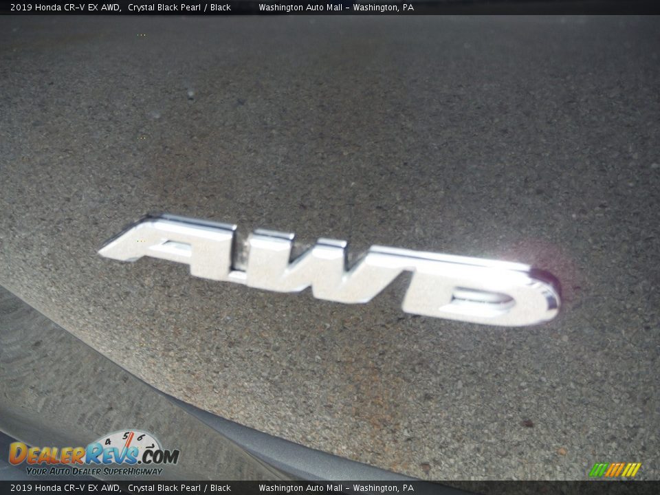 2019 Honda CR-V EX AWD Crystal Black Pearl / Black Photo #11