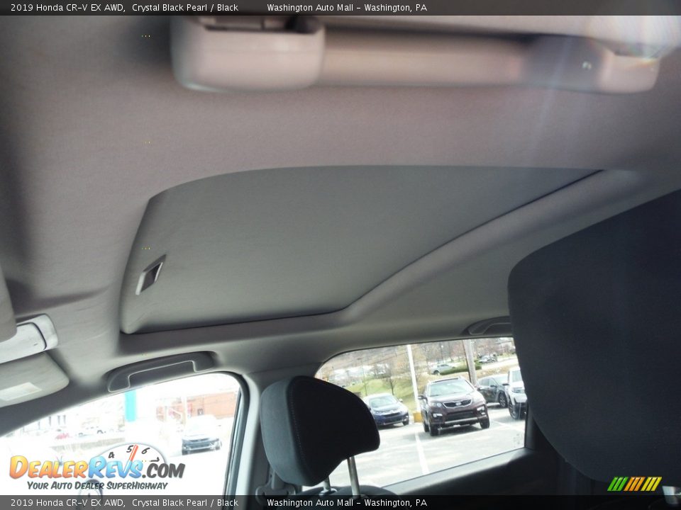 2019 Honda CR-V EX AWD Crystal Black Pearl / Black Photo #12
