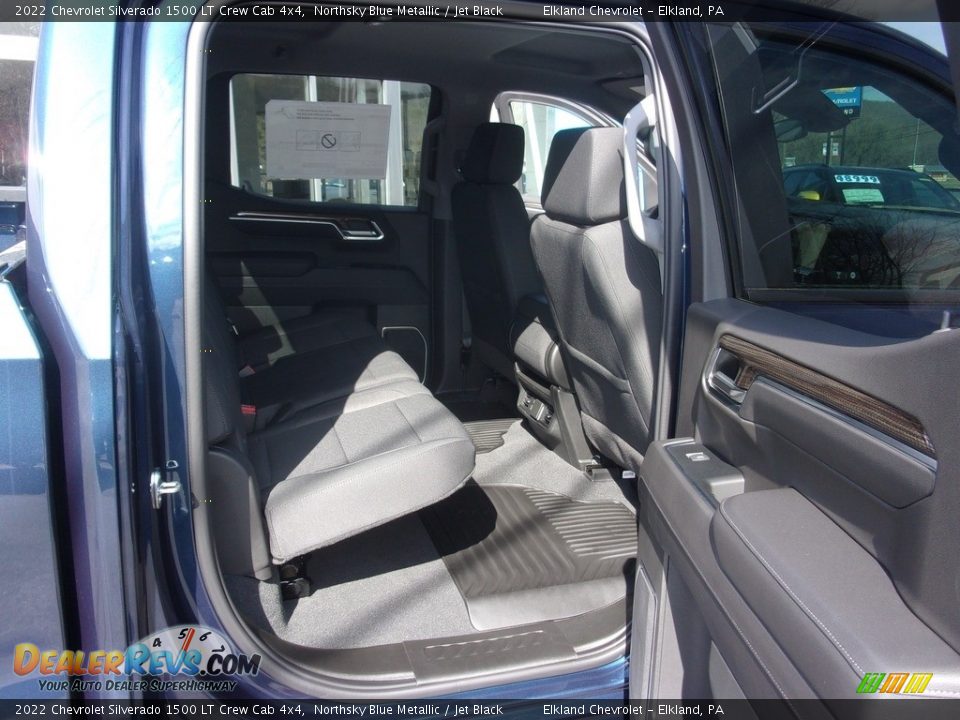 Rear Seat of 2022 Chevrolet Silverado 1500 LT Crew Cab 4x4 Photo #20