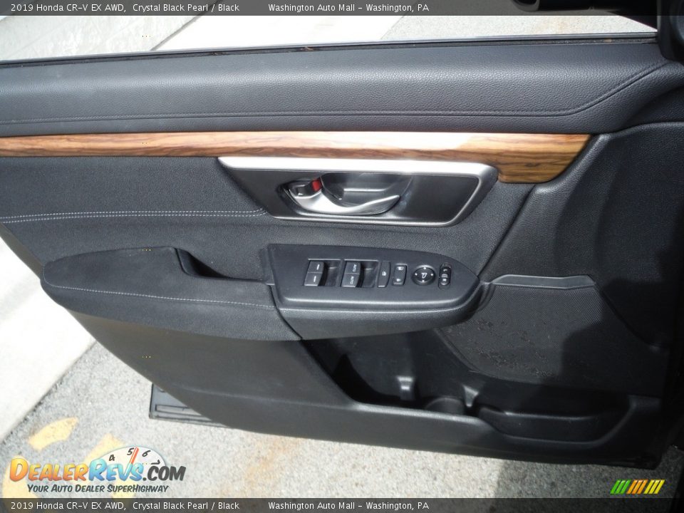 2019 Honda CR-V EX AWD Crystal Black Pearl / Black Photo #13